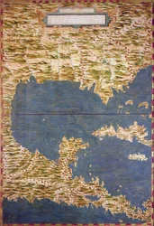 Karte von Kuba und der Karibik